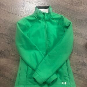 Under Armour Green Full-Zip Jacket